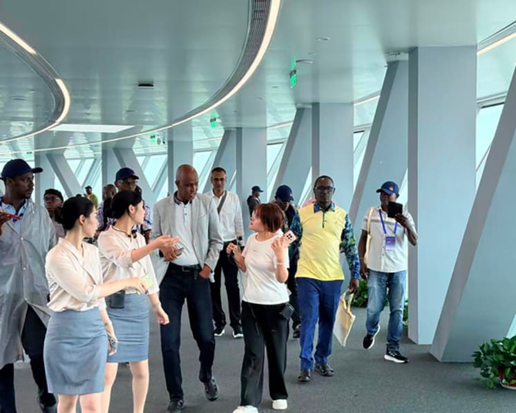 Xinhua Silk Road: African youth media delegation explores new frontiers of China-Africa cooperation in C China's Hunan Province