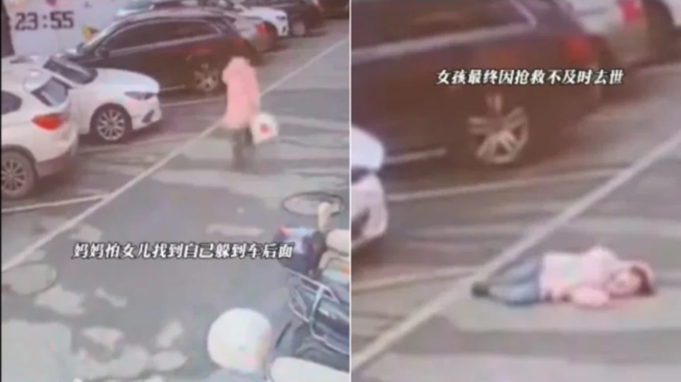 母亲突消失情绪失控 湖南九岁女童追赶途中晕倒不治