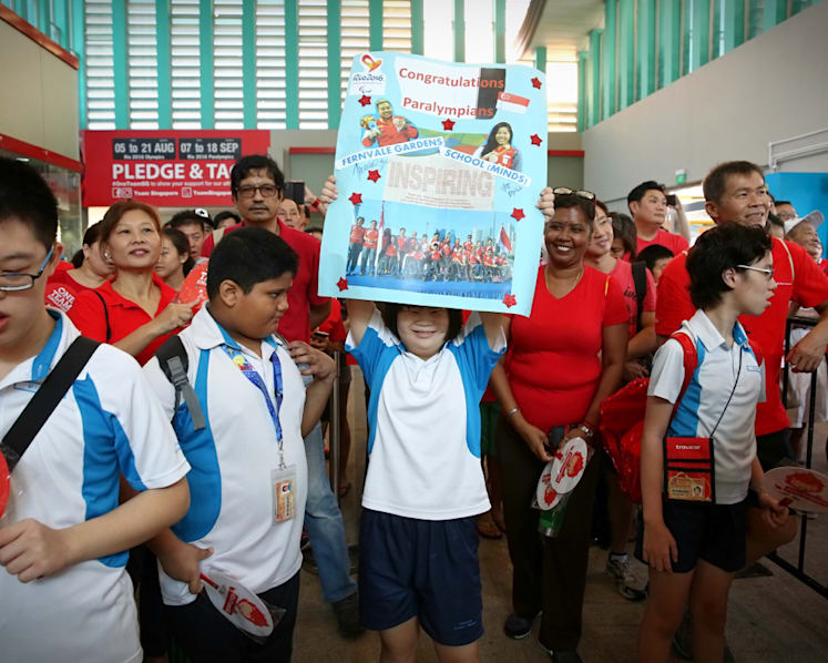 Singapore's Paralympians feted with celebratory parade