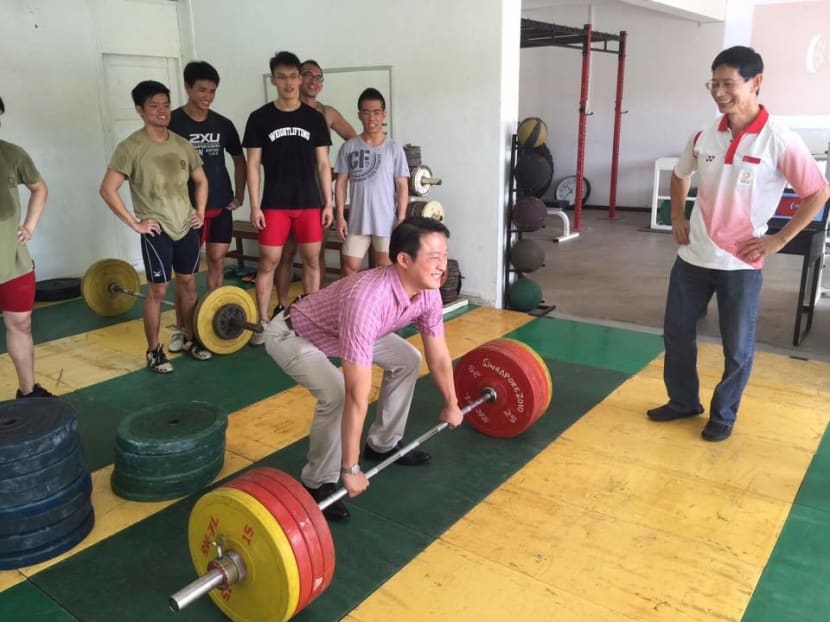 Singapore weightlifters get boost with opening of new training facility
