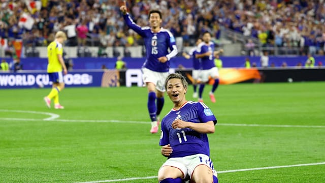日本1比1战平瑞典 成首个晋级的亚洲队伍