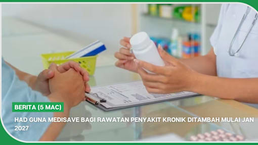 BERITA (5 Mac) | Had guna Medisave bagi rawatan penyakit kronik ditambah mulai Jan 2027