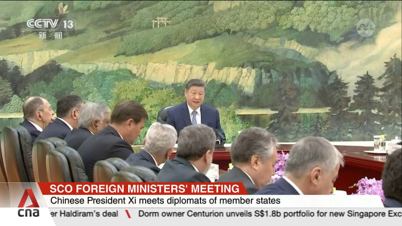 Xi hosts top diplomats of Shanghai Cooperation Organisation, including Russia and India Xi hosts top diplomats of Shanghai Cooperation Organisation, including Russia and India