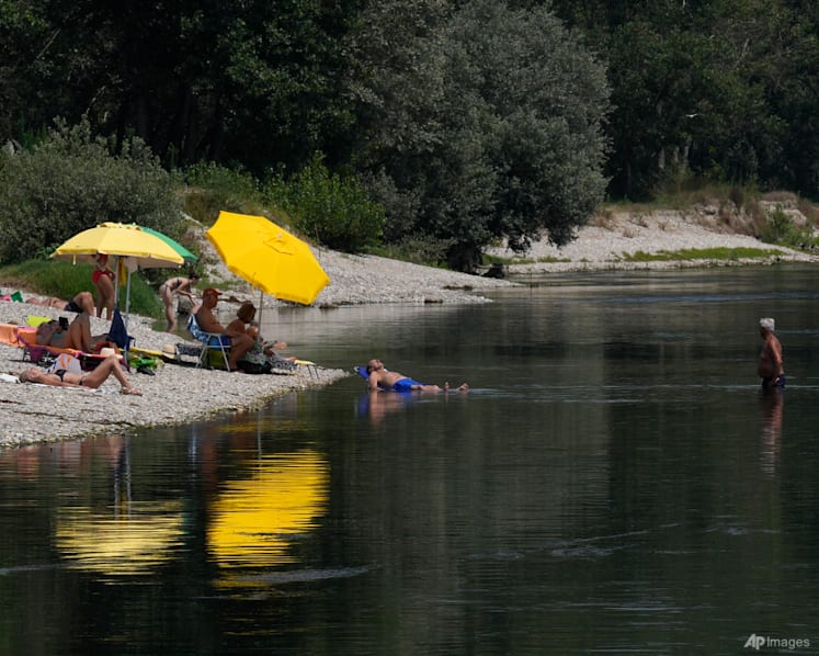 Growing concern over low water levels, pollution in Italy’s lakes and rivers after extreme weather