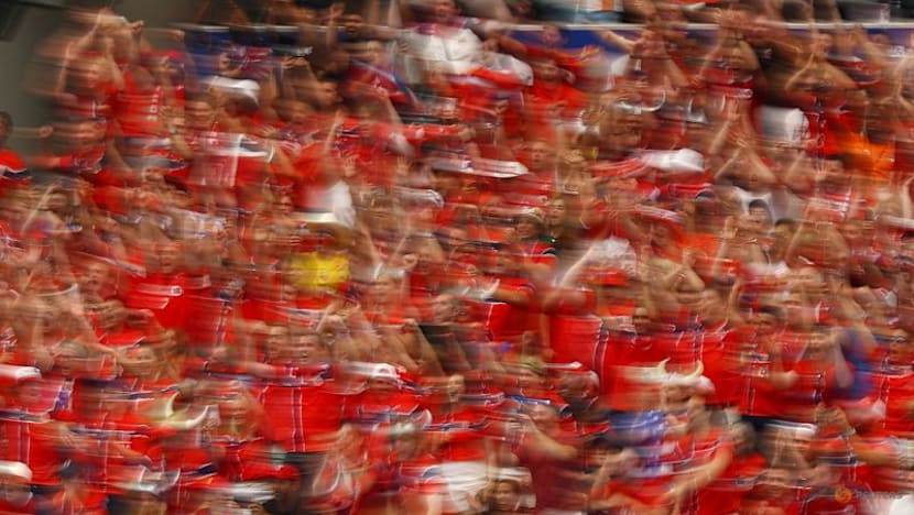 Mass 'Viking row', uprooted plants and dented trains as Norway World Cup fans celebrate