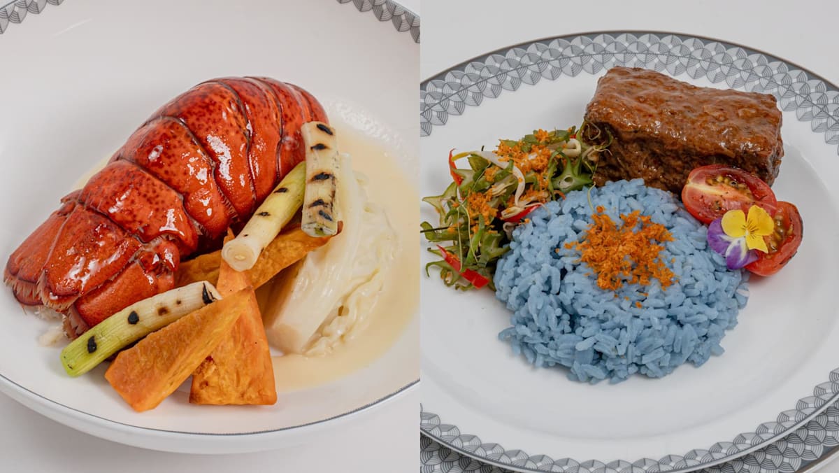 channelnewsasia.com - Hazeeq Sukri - Singapore Airlines unveils new and refreshed in-flight dishes, including poached lobster and beef short rib sambal percik