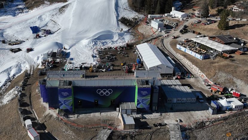 Organisers rush to complete Milano-Cortina sliding centre, hockey venue