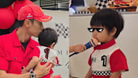 Desmond Tan's 1-Yr-Old Son Said To Be Very Handsome... So Why Is The Actor Not That Keen On Him Joining Showbiz?