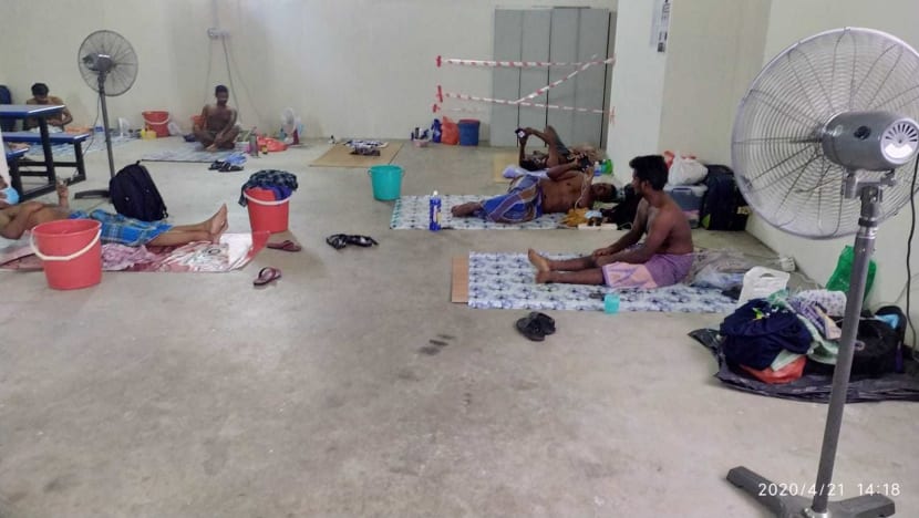 ‘No choice but to play it safe’: Foreign worker dorm manager locks close contacts of Covid-19 case in room