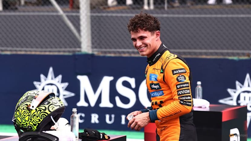 Norris poised for big leap in title race with Sao Paulo pole