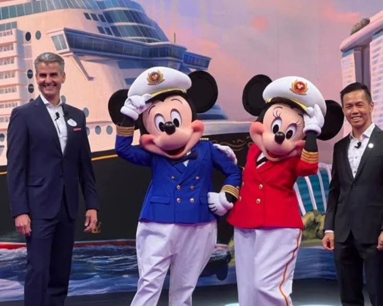 Mickey Mouse sails to Singapore: New Disney Cruise Line ship to make island city home port from 2025