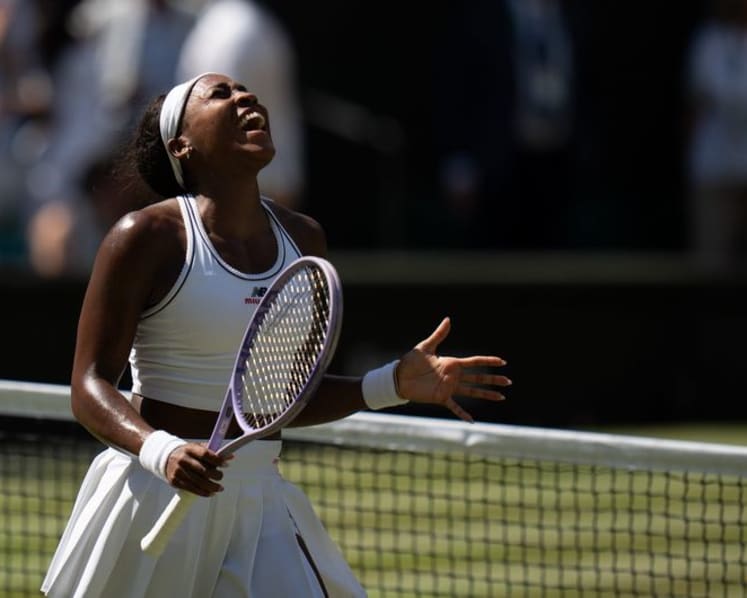 Gauff dares to dream after "bit of a breakthrough on grass"