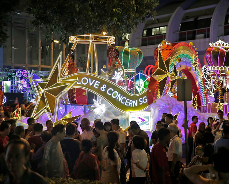Chingay sparkles in Pasir Ris