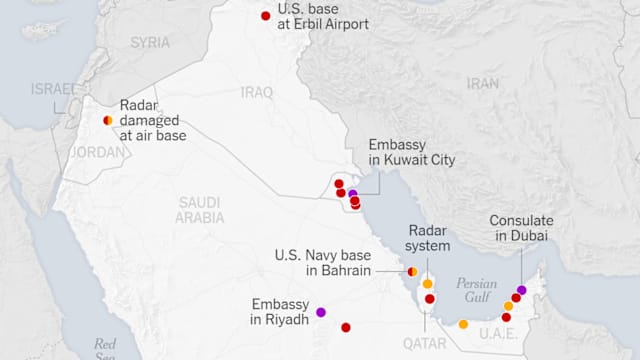 伊朗连日袭击中东各地美国目标 美媒：已有17处遭破坏