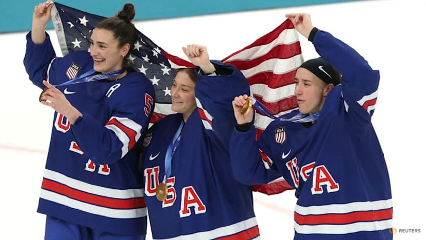 Ice hockey-United States earn gold, revenge in OT win over Canada