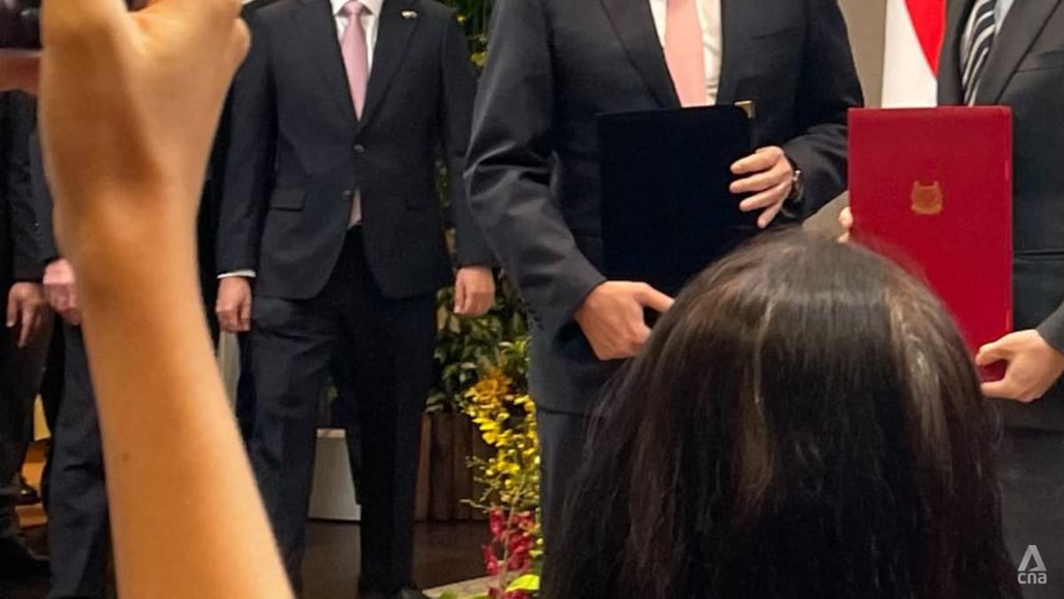 Watch: Singapore, Australia prime ministers hold joint press conference