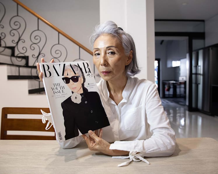 Meet the latest ‘it girl’ on the cover of Harper’s Bazaar: A 65-year-old grandmother of two