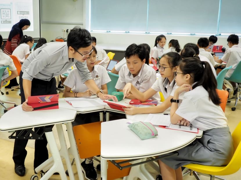 Skye Lee Shi Jia was speeding on his e-scooter when he crashed into a pedestrian on a footpath in Chua Chu Kang on May 23, 2018. The victim's head bled and she was given eight days’ hospitalisation leave. Skye Lee Shi Jia was speeding on his e-scooter when he crashed into a pedestrian on a footpath in Chua Chu Kang on May 23, 2018. The victim's head bled and she was given eight days’ hospitalisation leave.