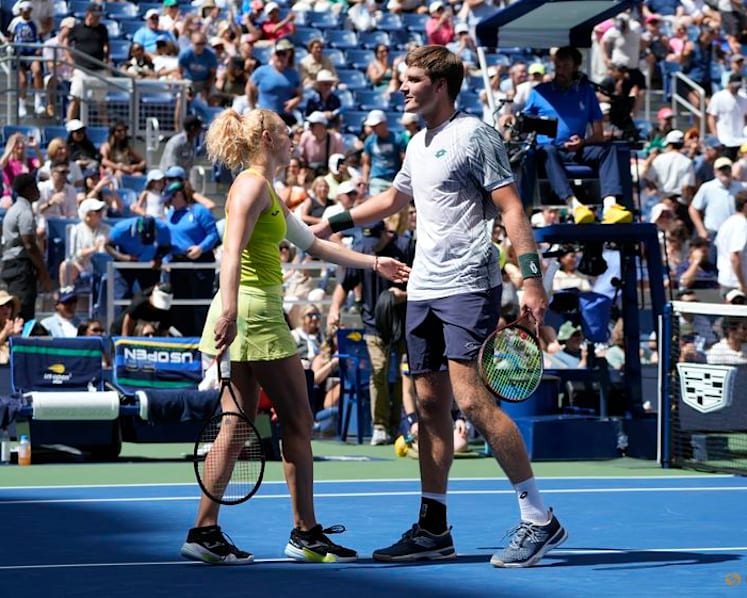 Star-studded pairing Djokovic and Sabalenka stunned in US Open mixed doubles