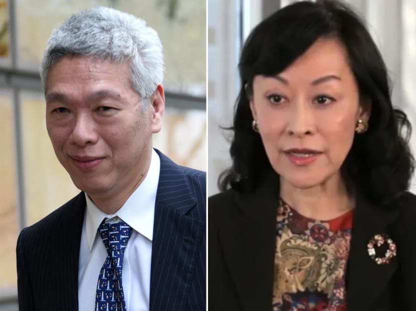 Mr Lee Hsien Yang (left) and his wife Lee Suet Fern are not in Singapore on March 2, 2023.