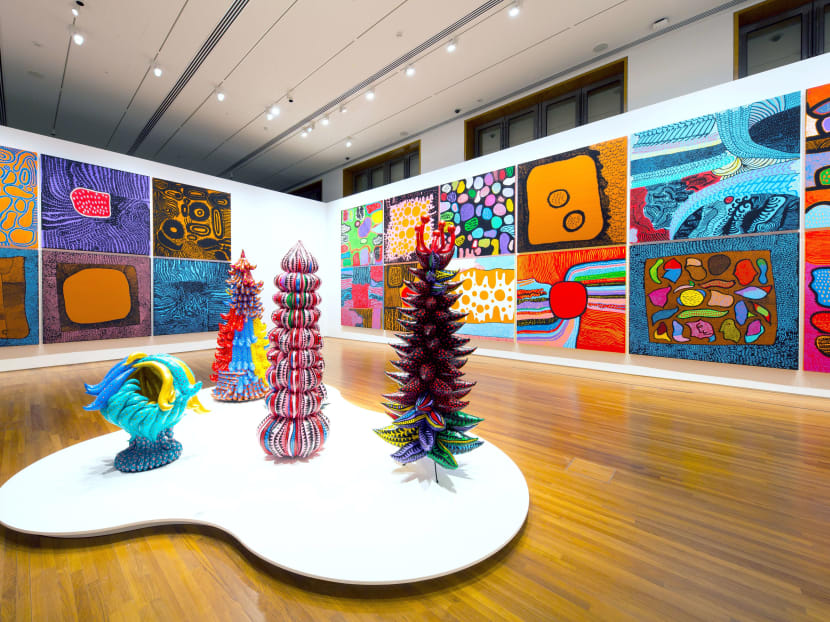 Japanese artist Yayoi Kusama wants her art to inspire hope
