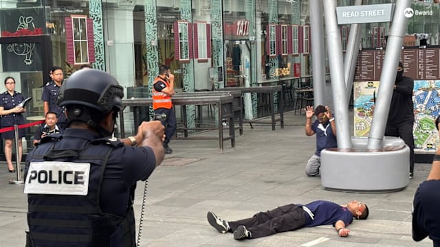 若遇恐袭该如何应对？ 克拉码头办“心跳演习”