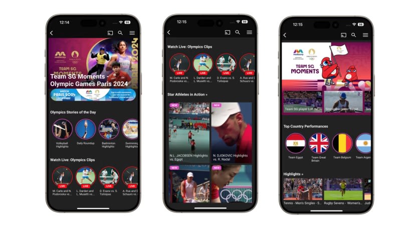 Ciri terbaharu mewatch berikan penonton pengalaman tonton Sukan Olimpik yang lebih imersif