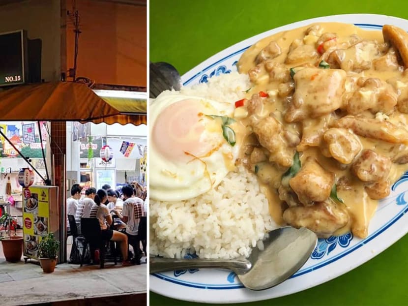 NSmen Love Ordering Creamy Salted Egg Chicken Rice From This Zi Char Joint For Supper