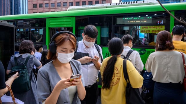韩国5月起把冠病疫情防疫响应级别下调到最低级别