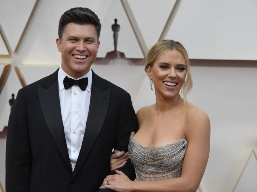 Colin Jost has confirmed his wife Scarlett Johansson is pregnant, one month after sources reported the actress was due to give birth  soon .