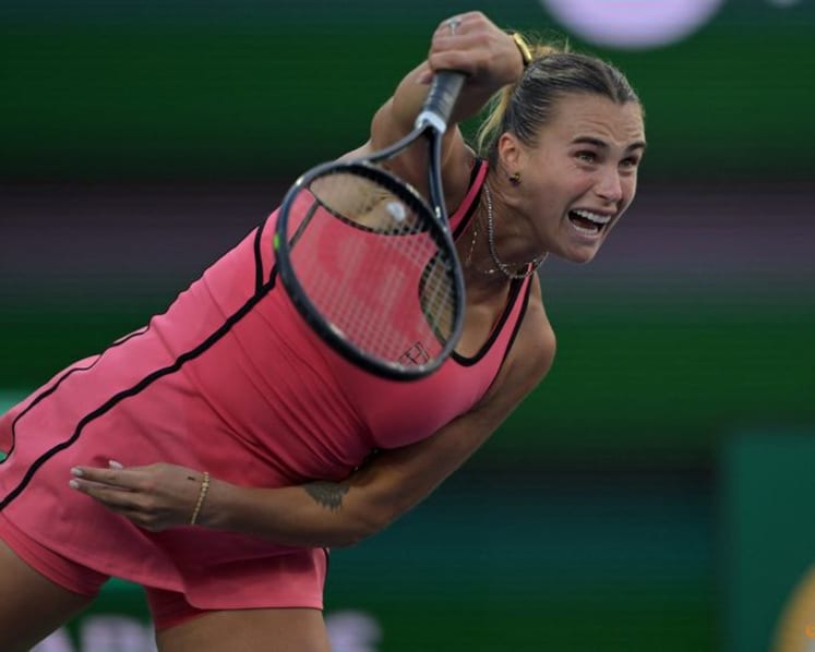 Sabalenka says players must halt points for video reviews after Indian Wells controversy