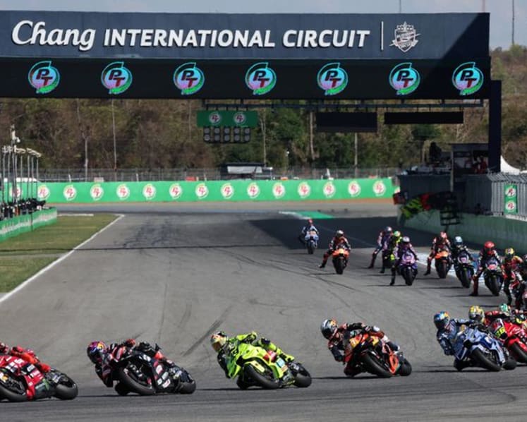 Aprilia's Bezzecchi wins Thailand GP as Acosta takes championship lead
