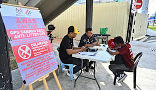 28 foreign litterbugs nabbed in Johor since Jan 1; immigration department to take action against those who miss court dates