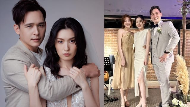 登记结婚1年多　倪安东、管罄补办婚礼