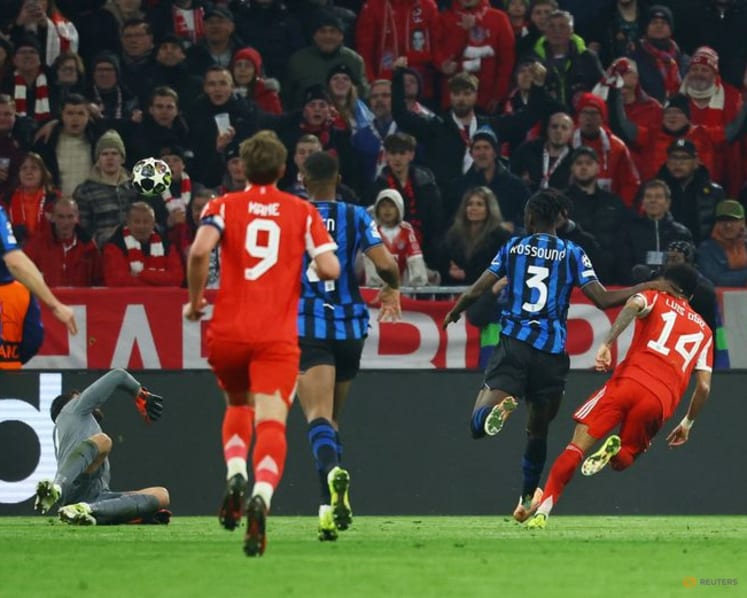 Kane reaches 50 Champions League goals as Bayern beat Atalanta to book last eight spot