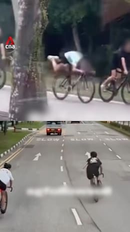 Young cyclists on ‘fixies’ seen flouting cycling rules in Singapore