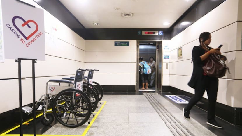 Elderly, disabled commuters get helping hand at Outram MRT