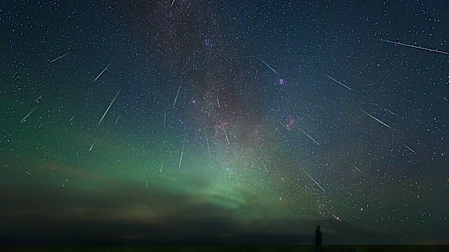 英仙座流星雨本月12日晚达高峰 肉眼可观赏