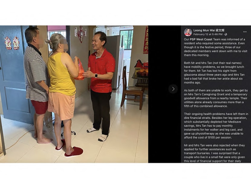 A screenshot of a Facebook post made by Mr Leong Mun Wai on Feb 12, 2024. A screenshot of a Facebook post made by Mr Leong Mun Wai on Feb 12, 2024.