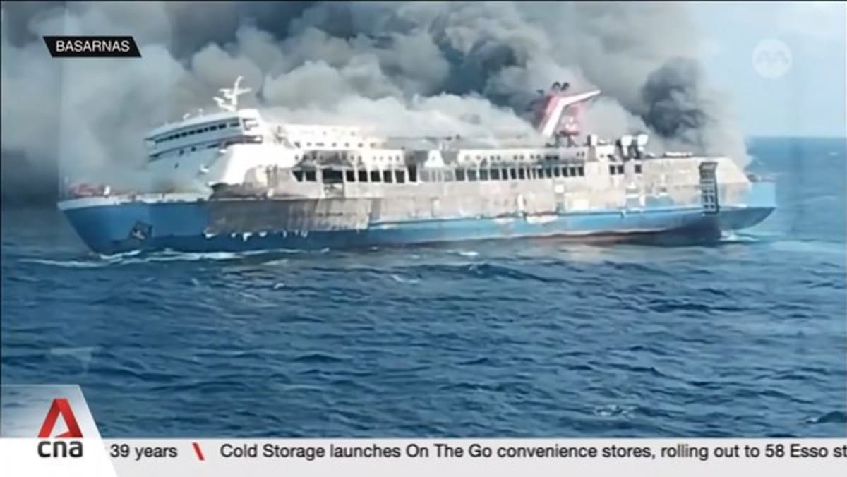 Indonesia ferry accident: Five dead, 229 rescued after ferry catches fire off northeastern Java