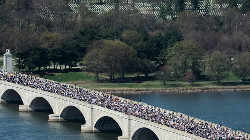 Anti-Trump 'No Kings' rallies pop up in thousands of US cities  
