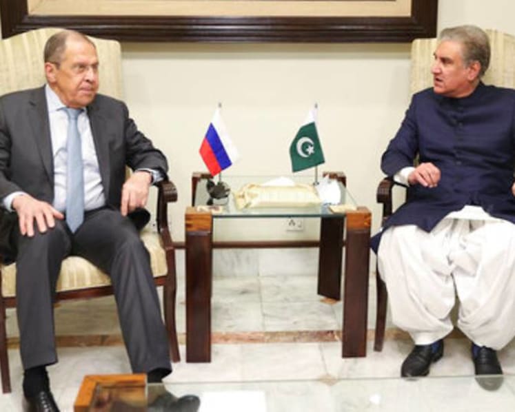 Russian FM in Pakistan, Afghan talks to dominate agenda