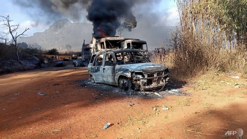 Pertempuran di Myanmar, lebih 5,000 penduduk lari ke Thailand