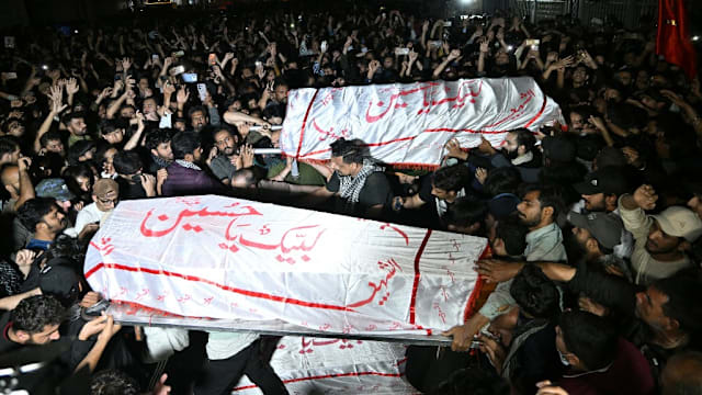 巴基斯坦爆反美示威 抗议美以致死哈梅内伊