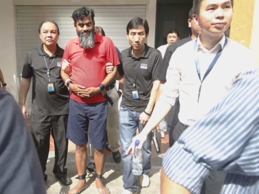 Legless body case: Murder suspects brought back to crime scene