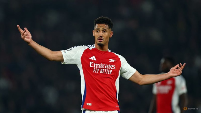 Arsenal's Timber has ankle surgery, Saliba out with hamstring issue