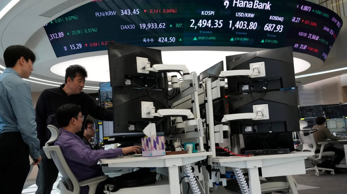 韩国政治局势动荡韩股下跌超过1% - 8world