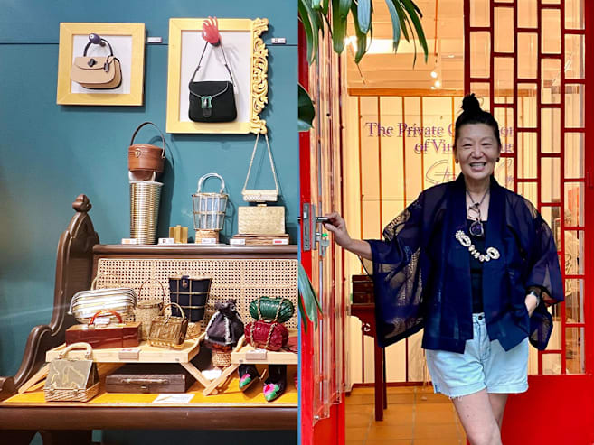 This Singaporean turned a heritage shophouse in Penang into a museum of rare vintage bags 