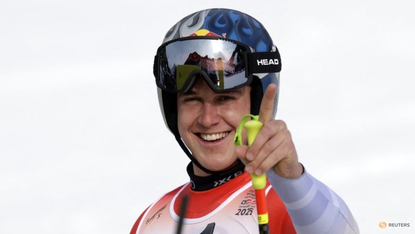 Alpine skiing: Von Allmen wins gold as Swiss dominate men's downhill