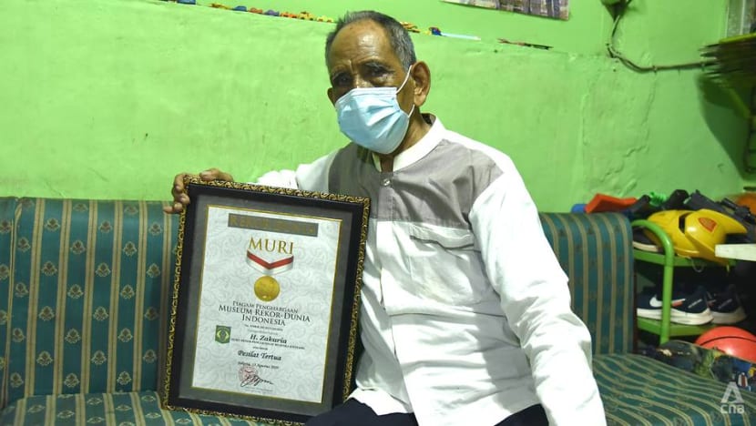 Indonesia's oldest pencak silat fighter proves that age is just a number Indonesia's oldest pencak silat fighter proves that age is just a number